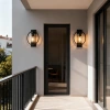 New Amazon bestseller American industrial retro wall lamp for bedside, dining room, corridor, entrance and passage decoration Specification image